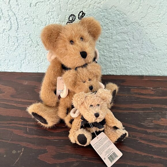 RETIRED - Boyds Bears Bumblebee Trio – Clover, Bibi, & Dingle - Picture 1 of 16